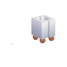 square candle holder