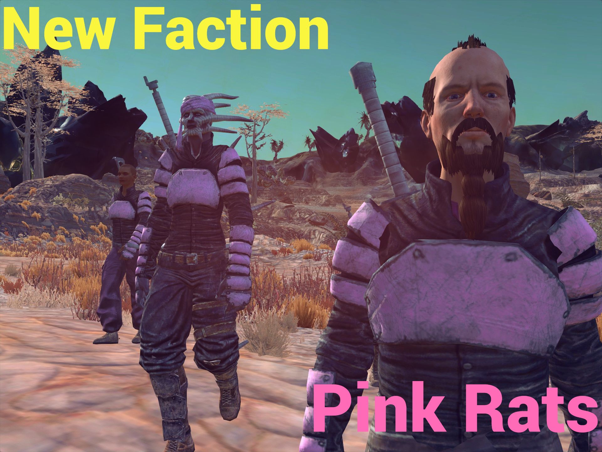 New Faction- Pink Rats