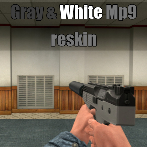 Gray & White MP9 Reskin
