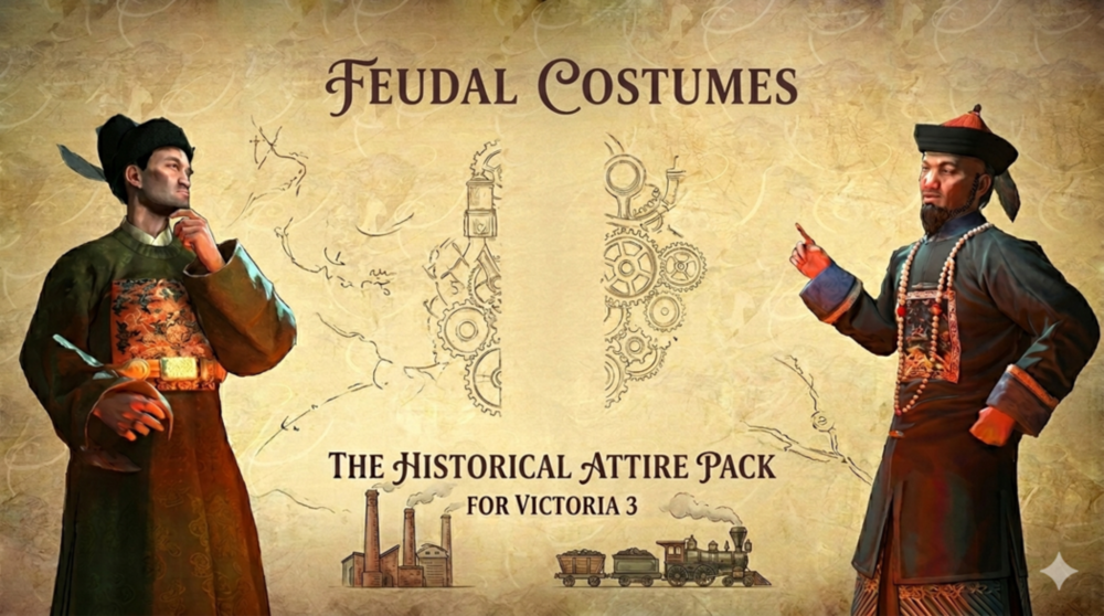 feudal costumes preview