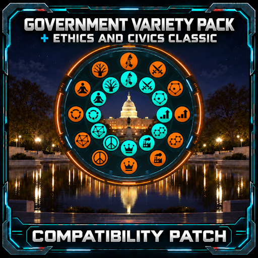 Government Variety Pack + Ethics and Civics Classic Compatibility Patch