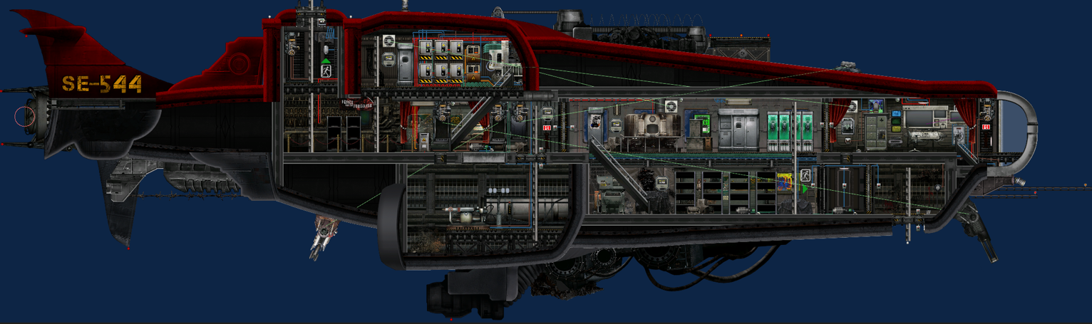 SE-544, The Undertaker – Barotrauma Mod