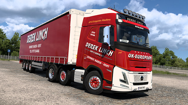 Derek Linch - Volvo FH6  Aero & Schmitz S.CS
