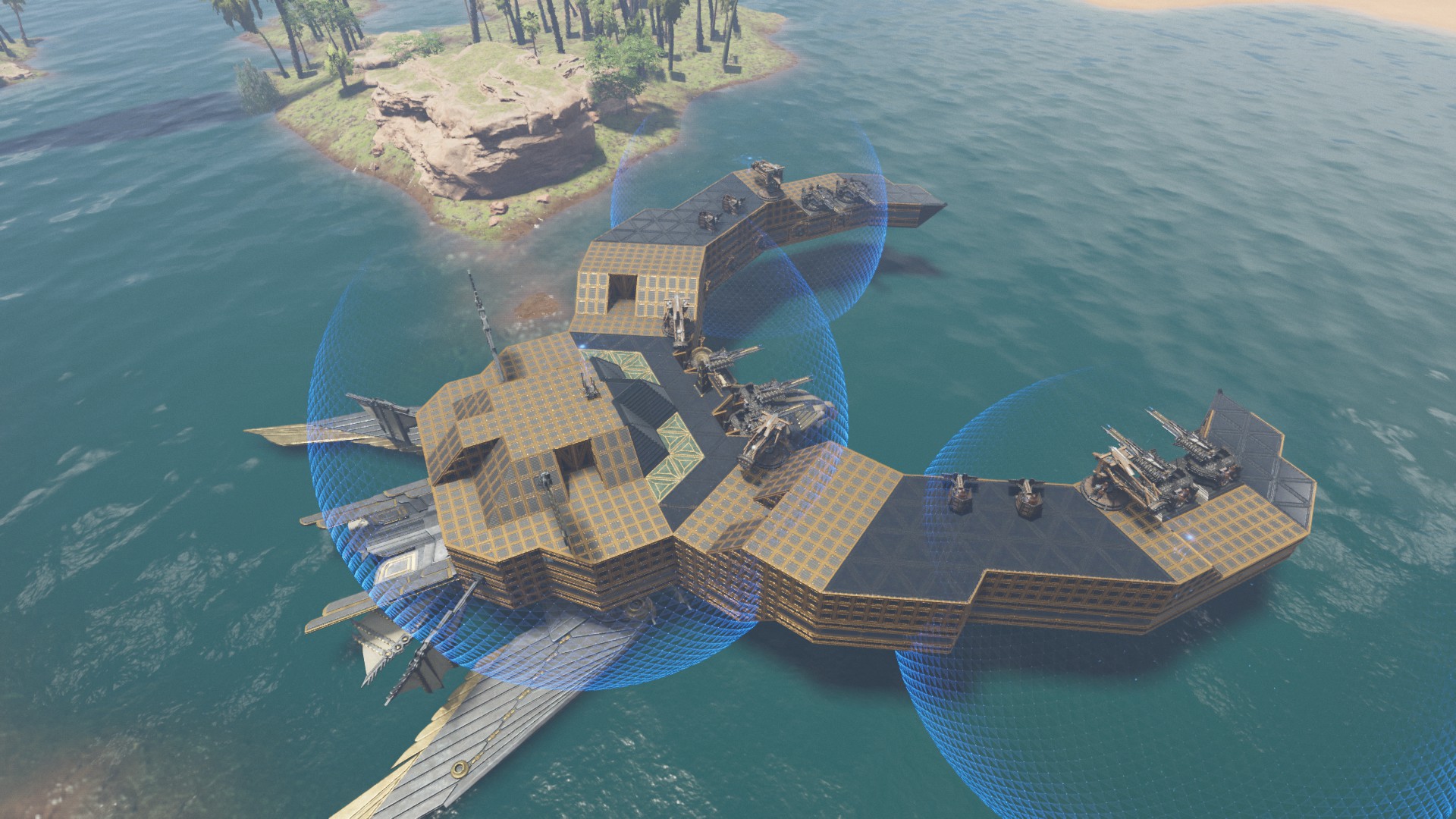 【隼级Falcon】大螃蟹战舰 – Soulmask Mod