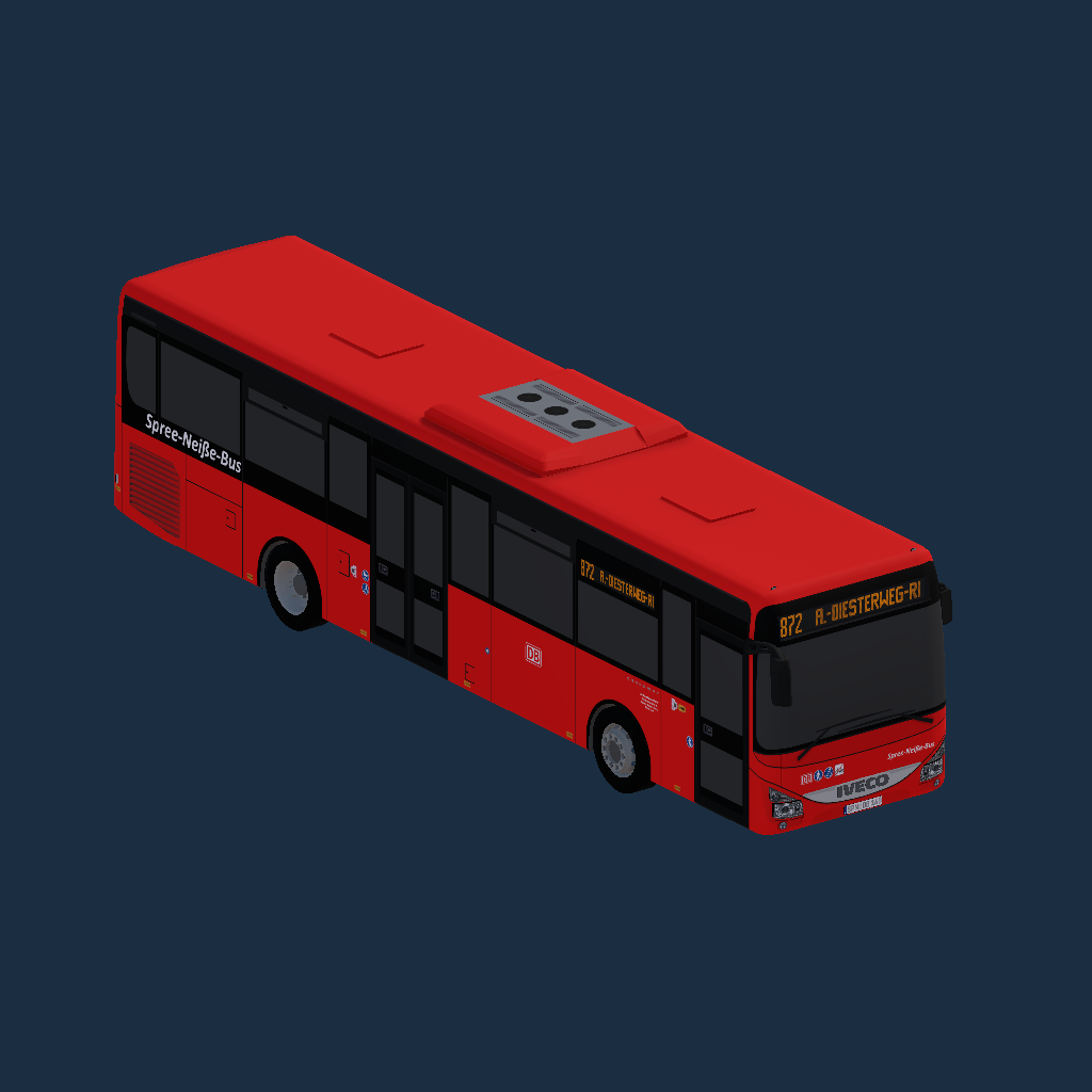 Iveco Crossway AST-1 - Spree-Neisse-Bus DB - Grundlack