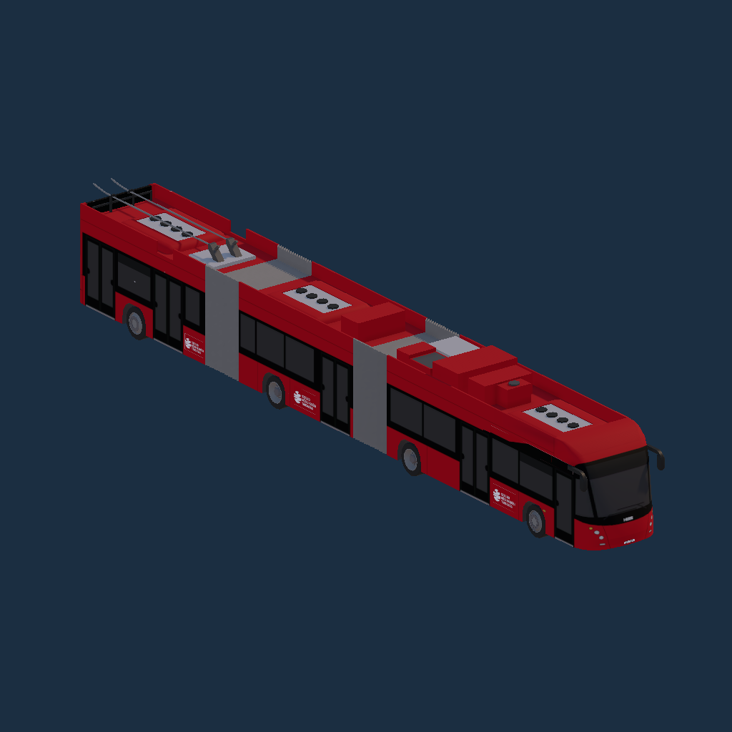 HESS LighTRAM 25 DC SZKT Logó Piros (Red)