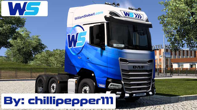 WS Transportation DAF XF, XG, XG+ Skin Pack v2.0.2 preview