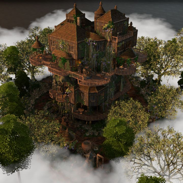 DAM challenge 'Hospitality' - DRUIDGROWN TREEHOUSE INN, 30x30 - accessible version