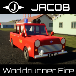1958 Jacob Worldrunner Fire Truck [UKDM]