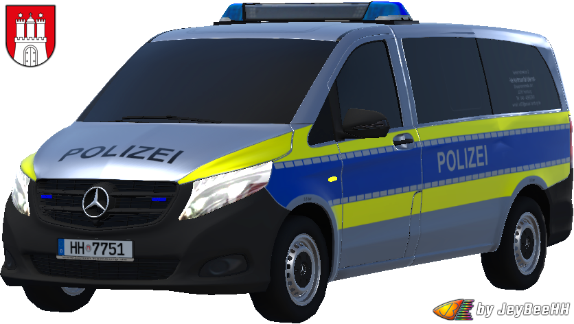 MB Vito - VUKw Polizei Hamburg (7751)
