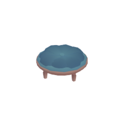 Footstool with Cushion