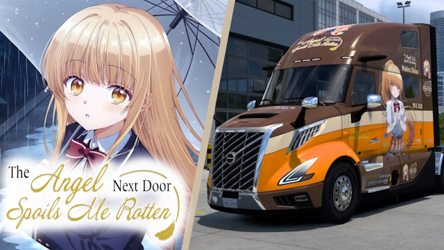 Volvo VNL 2025 Mahiru Shiina - The Angel Next Door Spoils Me Rotten Skin