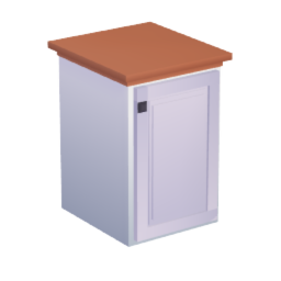 Comet's Kitchen Counter Right Cupboard