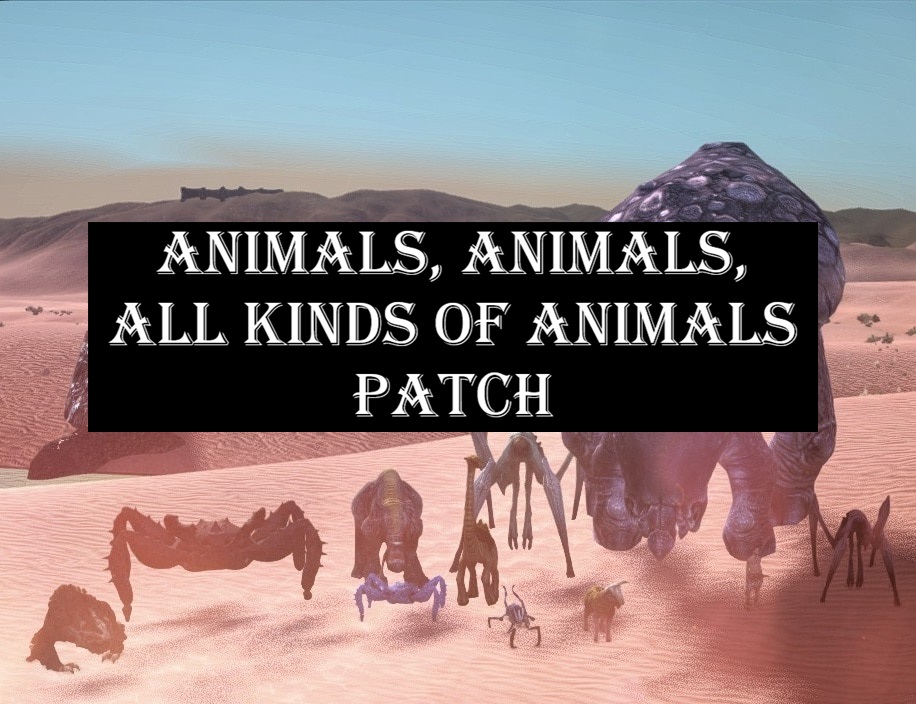 Animal Variety - Animals, Animals, All Kinds of Animals Patch