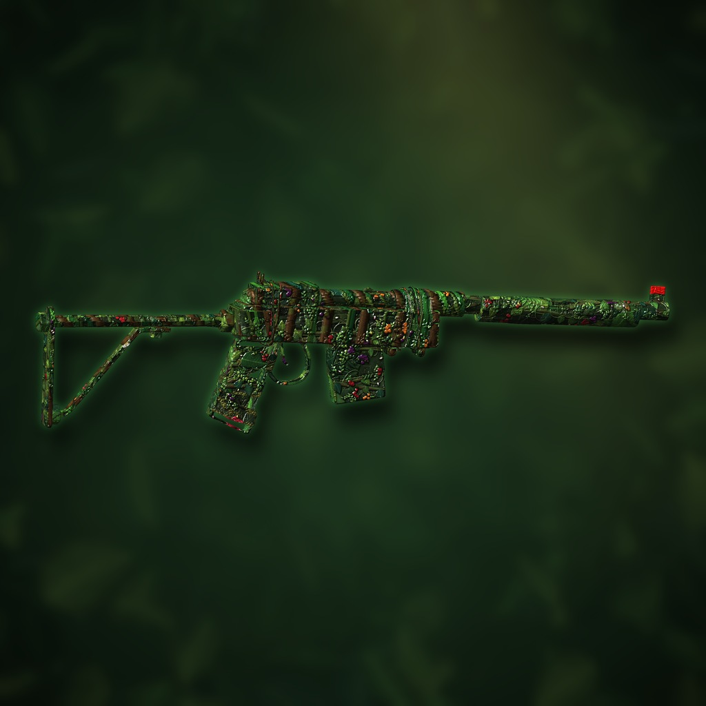 Jungle Overgrowth — Semi-Automatic Rifle