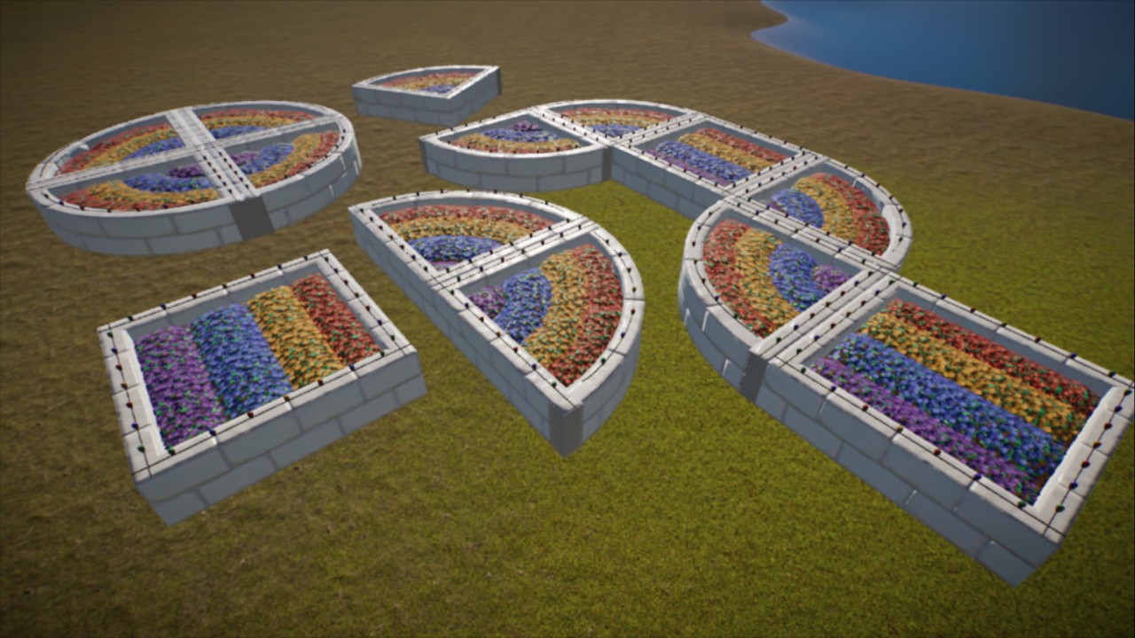 SnoCone: Rainbow Flowerbeds