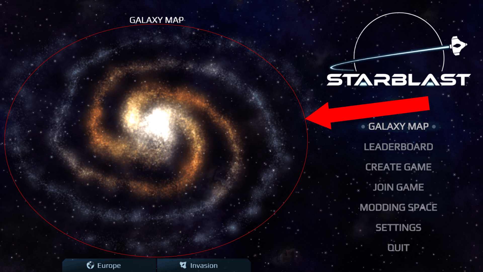 The Starblast Galaxy