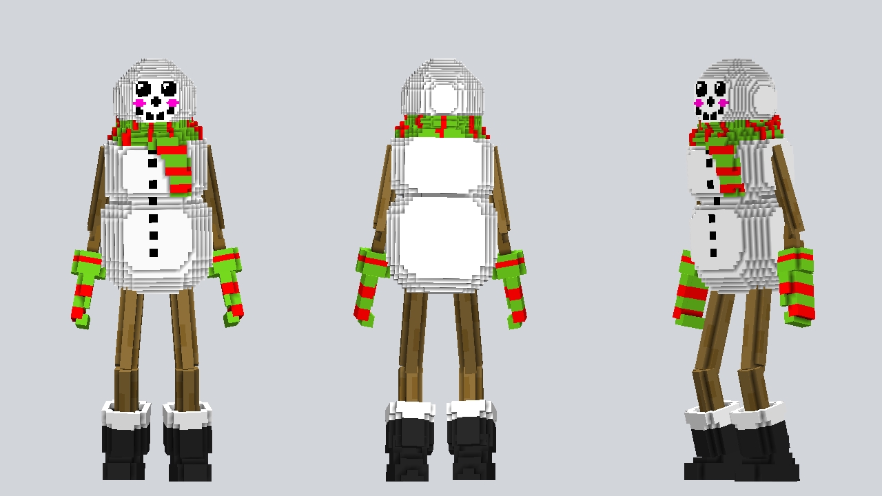 Snowman Red