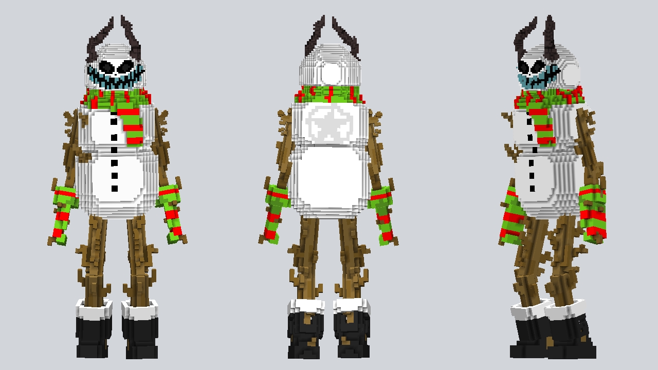 Obsessed snowman red
