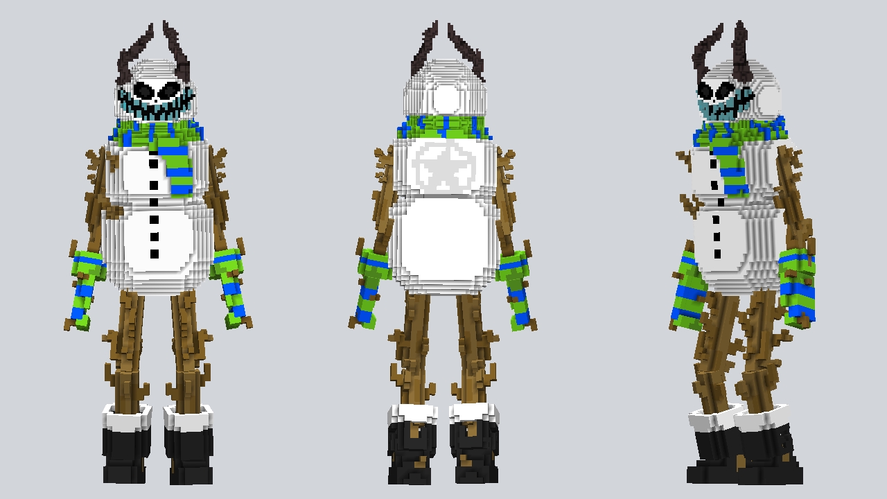 Obsessed snowman Blu
