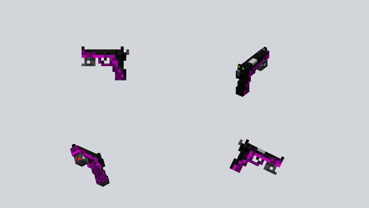 USP 45 Mk23 Black and Pu
