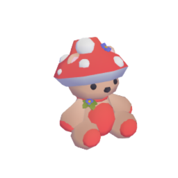 Teddy (Mushroom Bear)