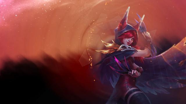 R-18 Xayah (League of Legends) Loading screen