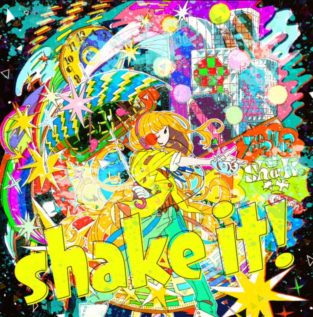 Shake it! - Emon(tes.) - ft. Hatsune miku, Kagamine Len & Rin