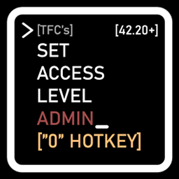 Admin Hotkey / Set Access Level preview
