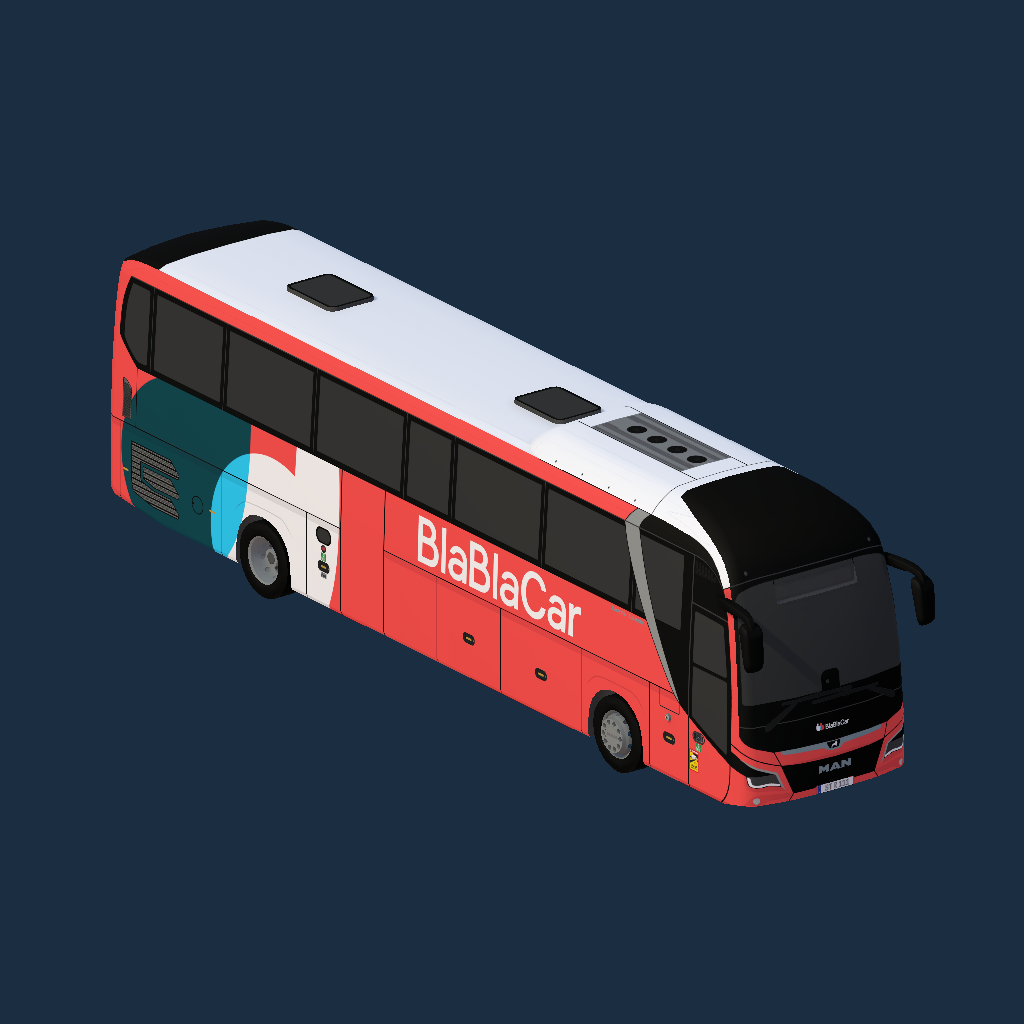 BlaBlaCar - MAN Lion's Coach C (2-A)