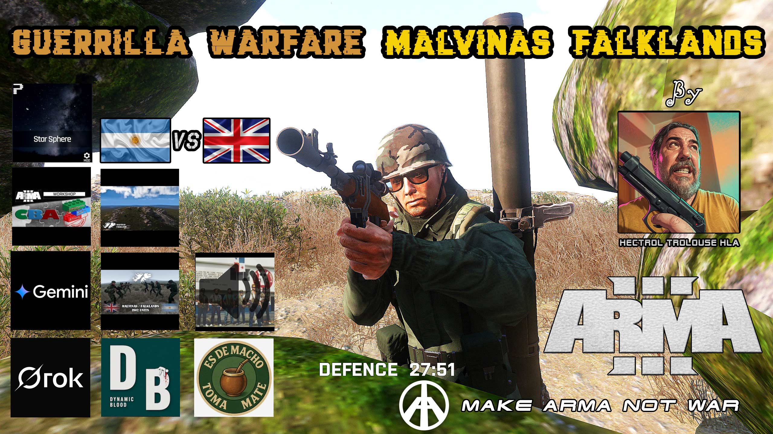 Guerrilla Warfare: Malvinas Falklands[SP][Eng-Esp] V1.0