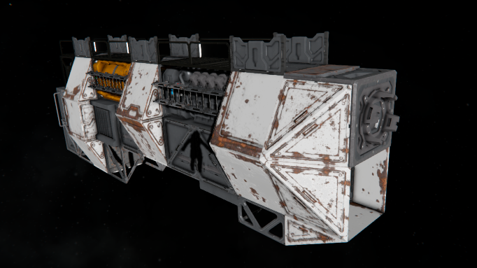 Station Module Docking Arm w/ Merge Only Sealed Passage & Aux. Generator