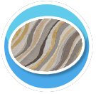 Ugly Rug Waves Circle