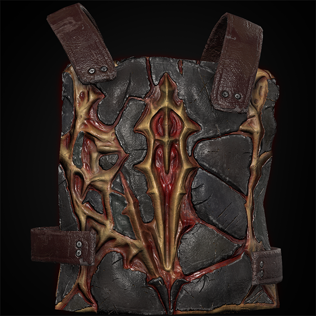 Cursed Metal | Chest Plate (transparent)