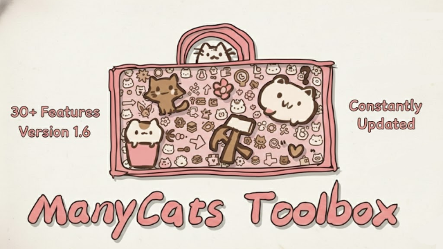 ManyCats Toolbox Continued mod preview for RimWorld