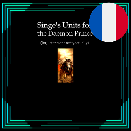 Français - Singe's Units for the Daemon Prince par Slavyk