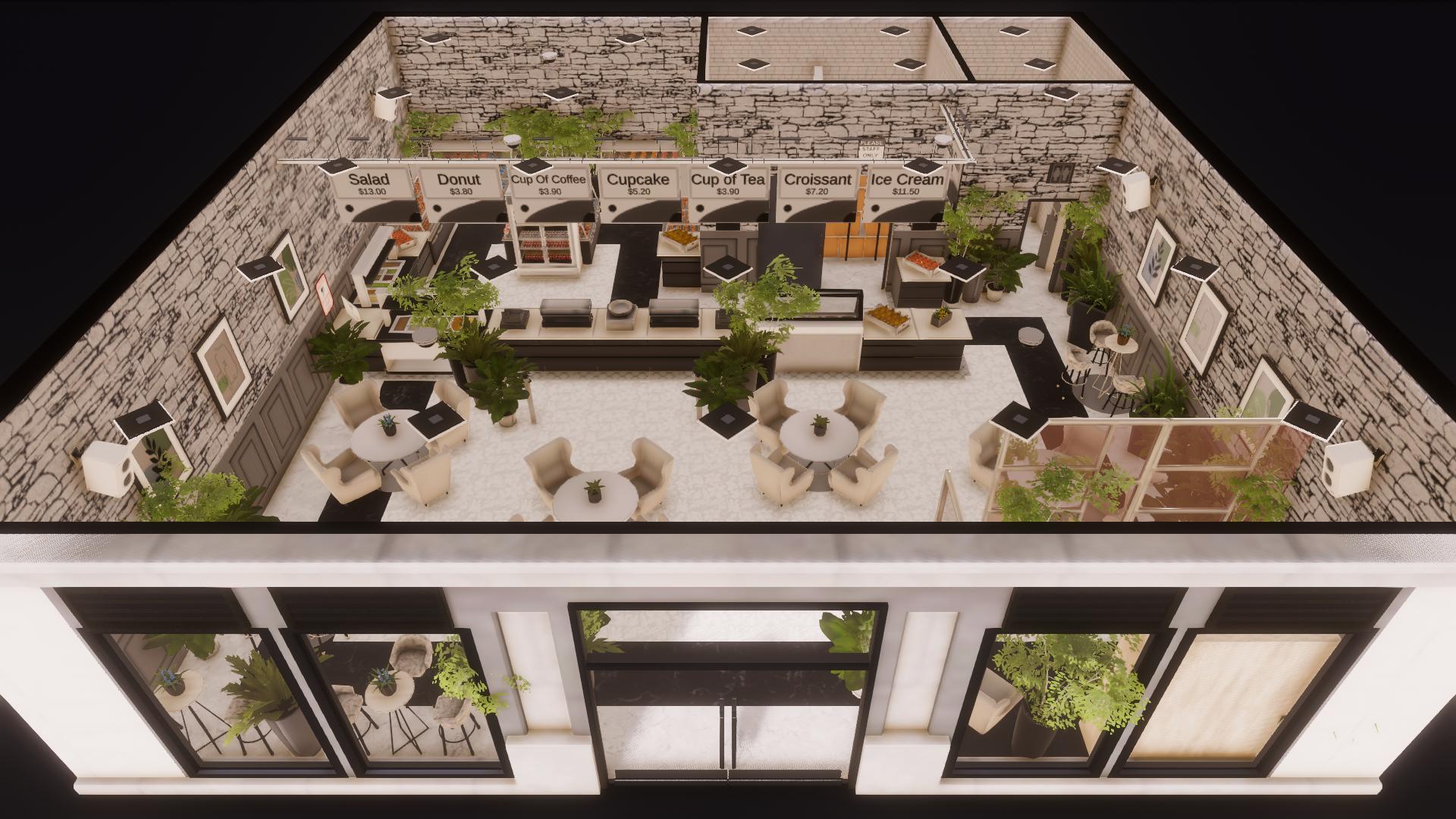 [JH] C1 Coffee Shop (MAXED) Monotone