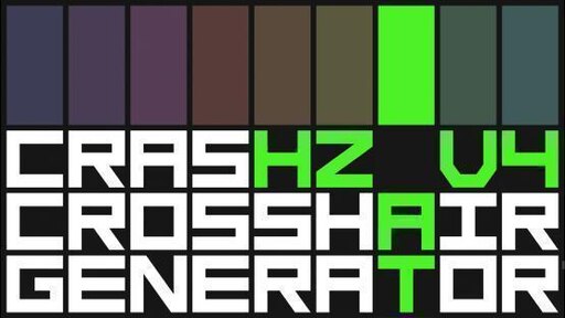 Steamワークショップ::crashz' Crosshair Generator v4