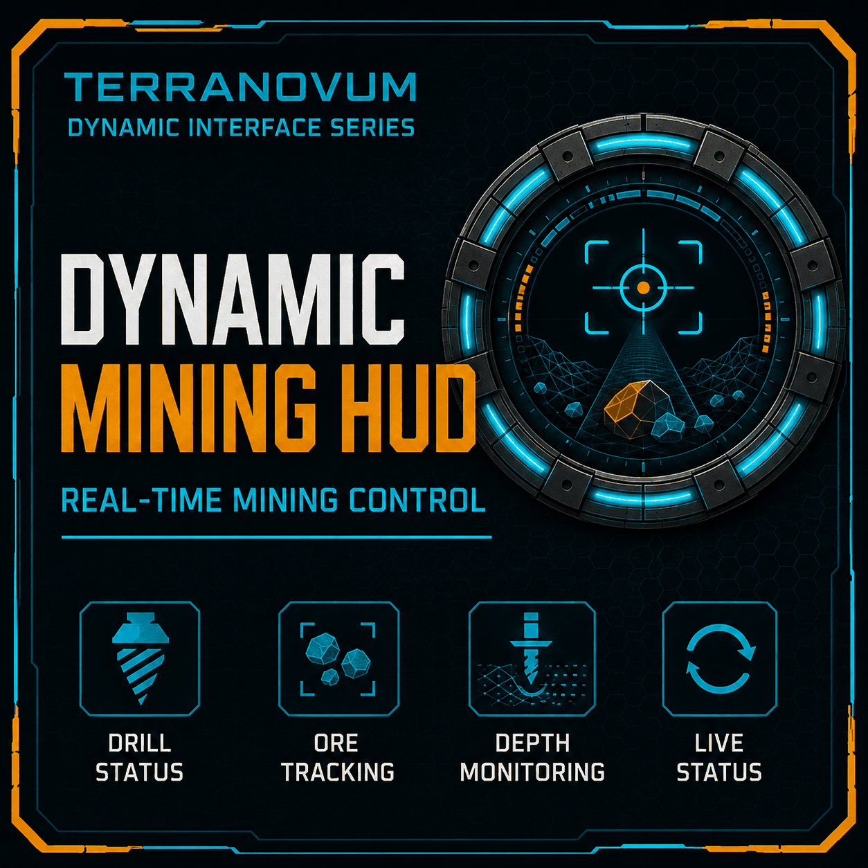Terranovum Dynamic Mining HUD