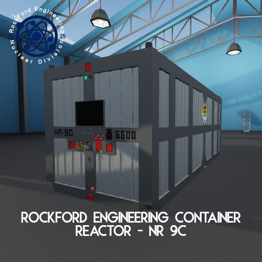 25000kW - ISO Container Reactor NR 9C - Rockford Engineering