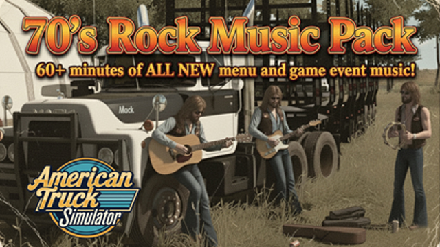 70's Rock Music Pack (ATS 1.59)
