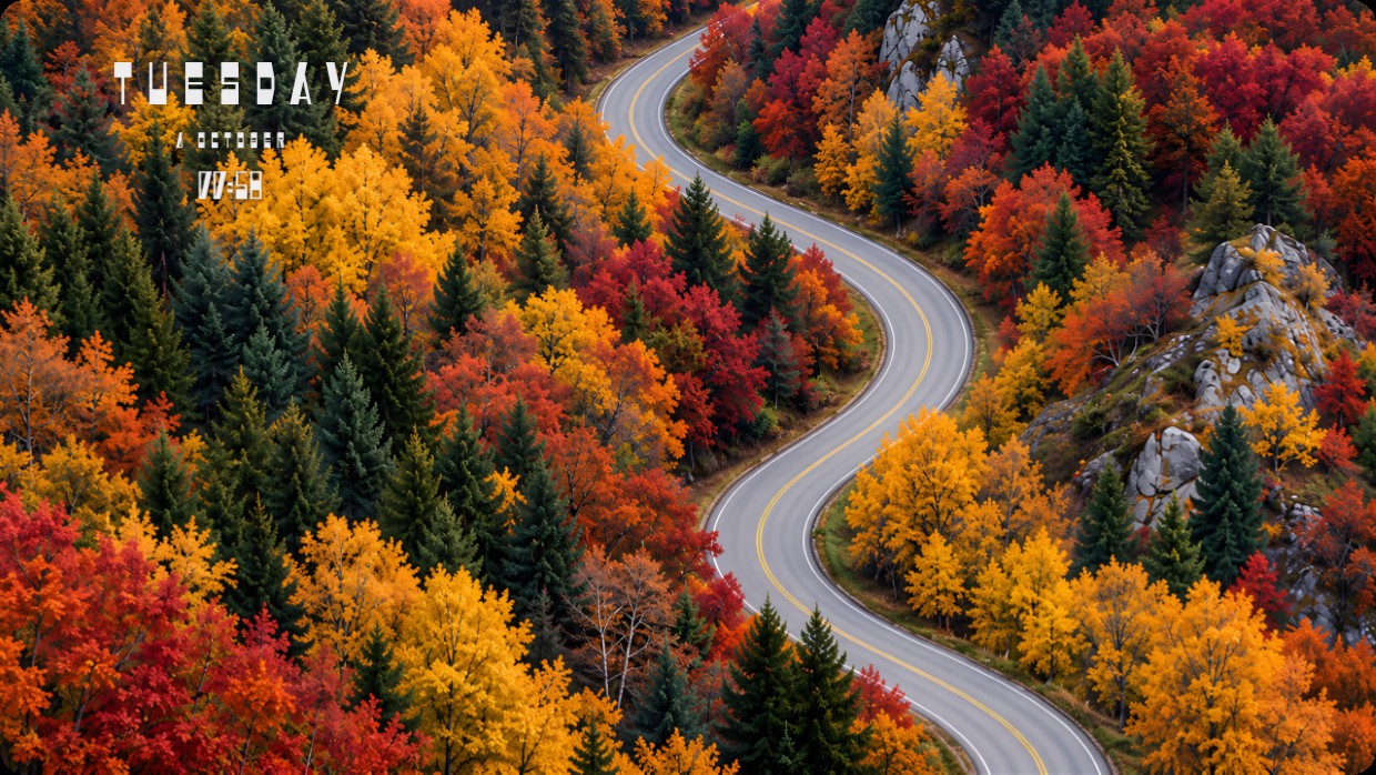 Autumn Road