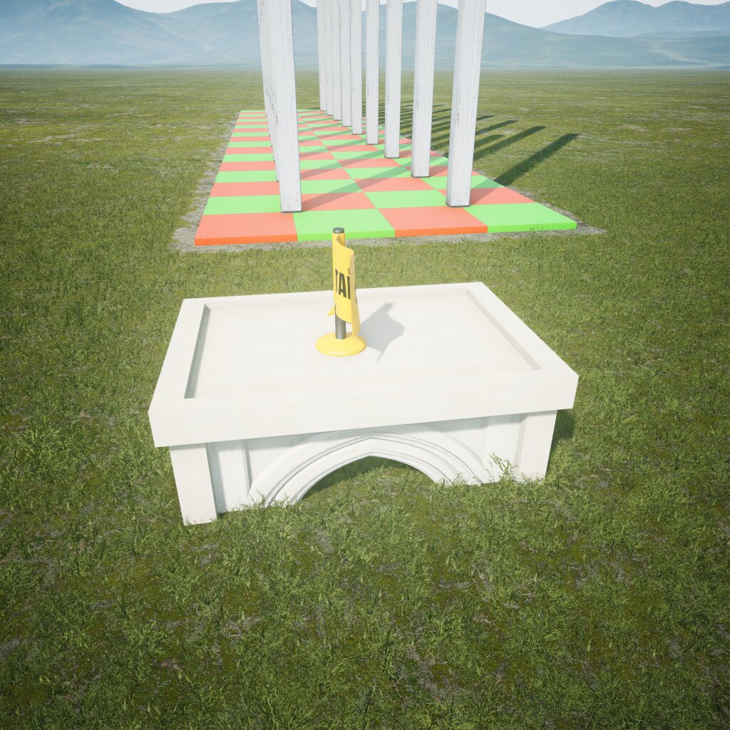 Slalom Pillars Training