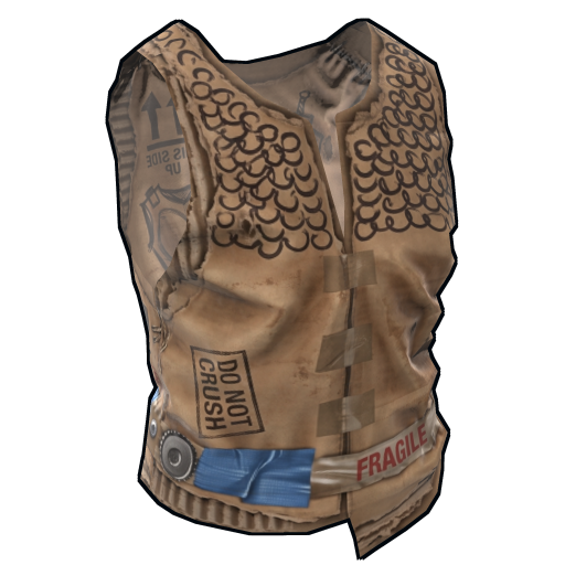 Cardboard Knight Hide Vest