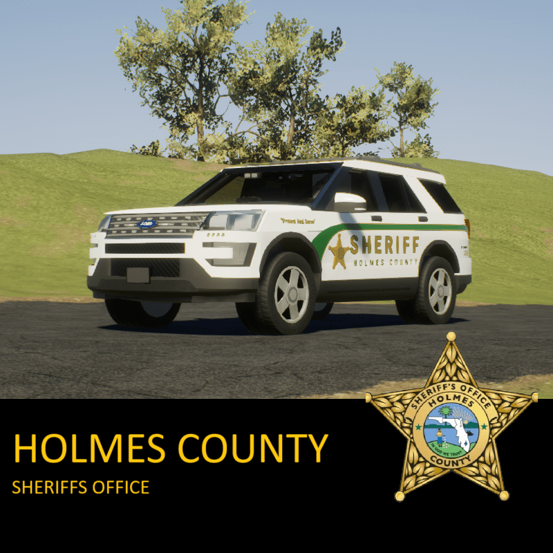 HCSO - 2016 Ford Police Utility | Holmes County SO | Variant #3 [Slicktop2]