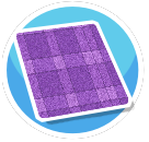 Rug Purple Plaid
