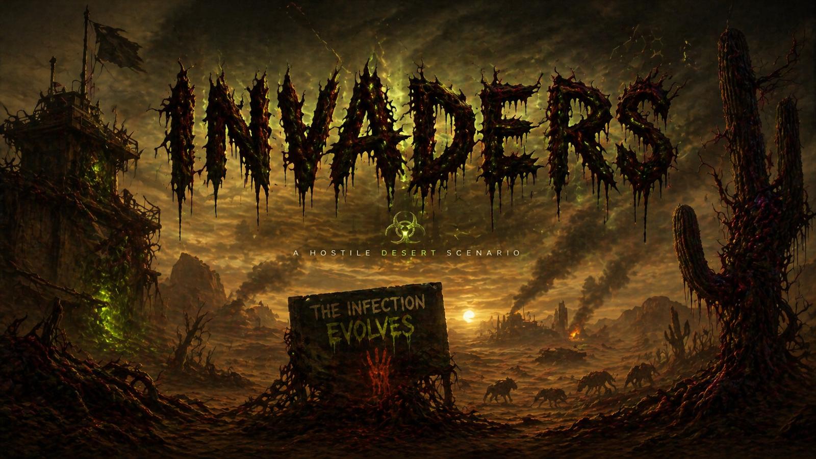 INVADERS – A Hostile Desert Scenario! Updatet Roadmap Update