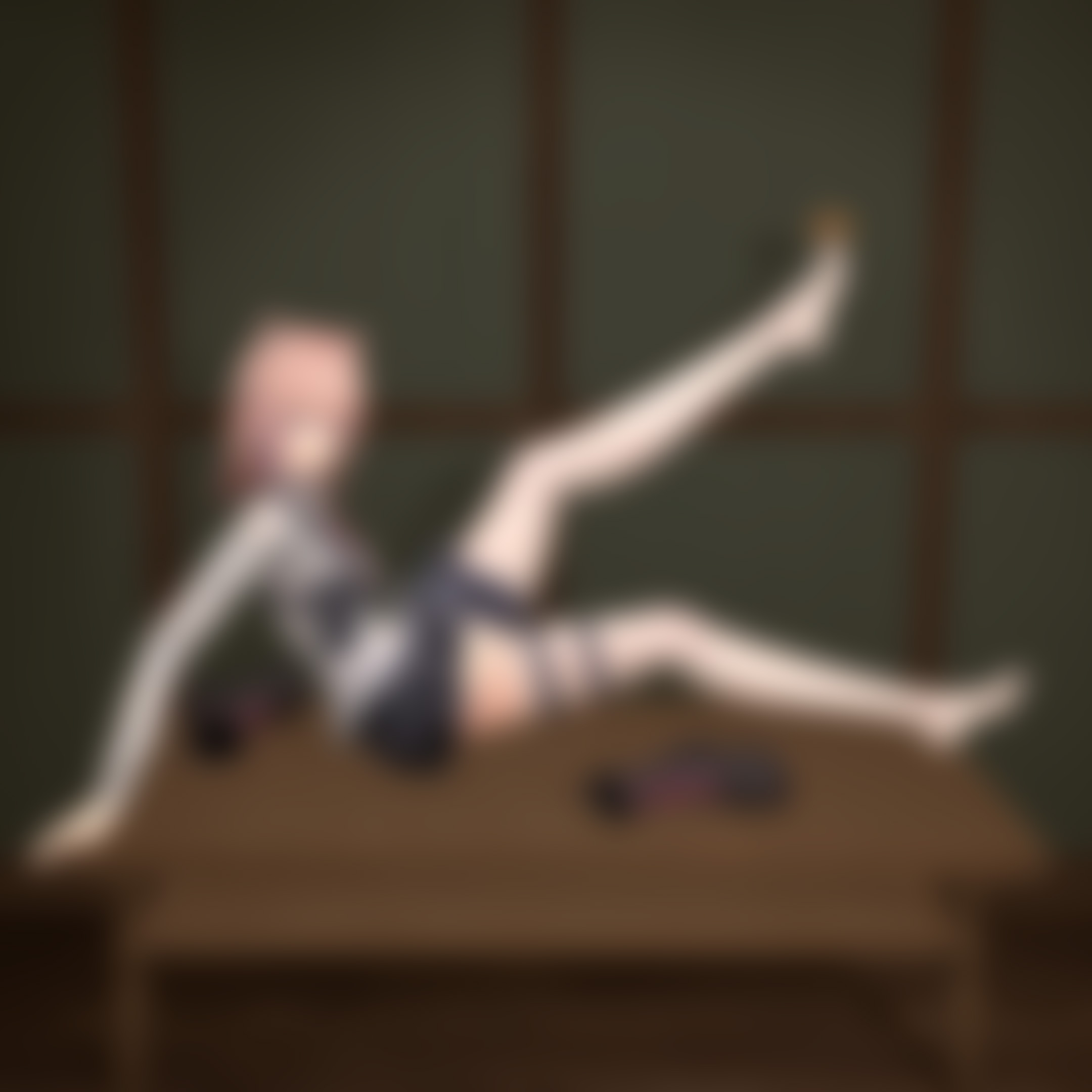【少女前线2】阿斯缇亚抬腿——【Girls Frontline 2】Asteria Lifts Leg