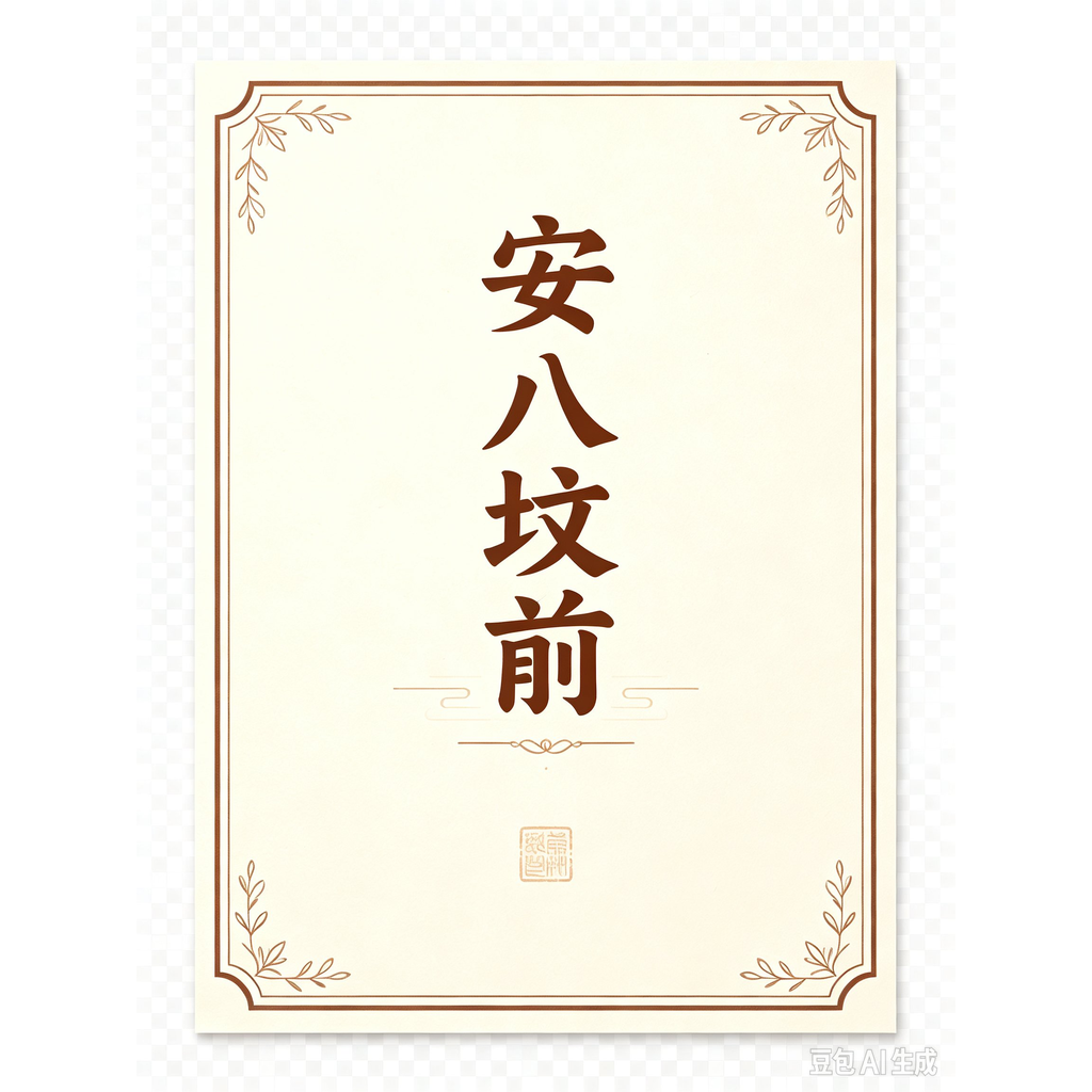 安爸坟前 At the Grave of Anthony's Father preview