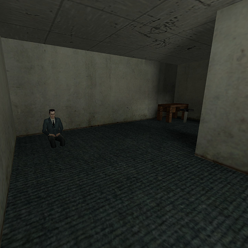 low quality room